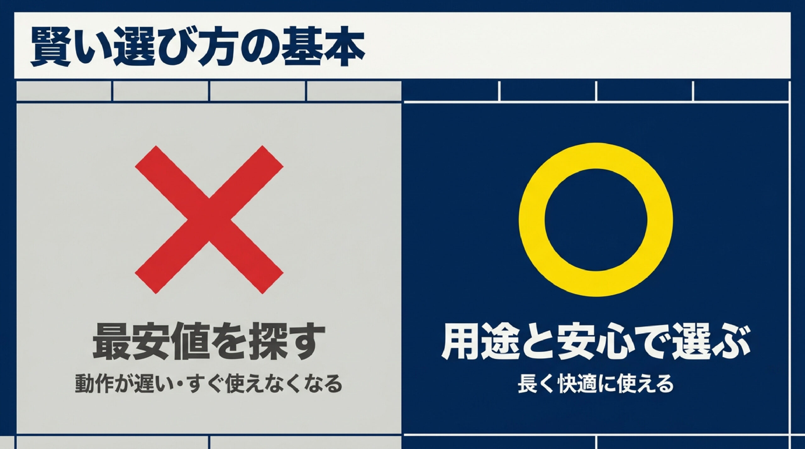 中古パソコンの選び方｜初心者が見るべき7項目と注意点を解説 - コスパ