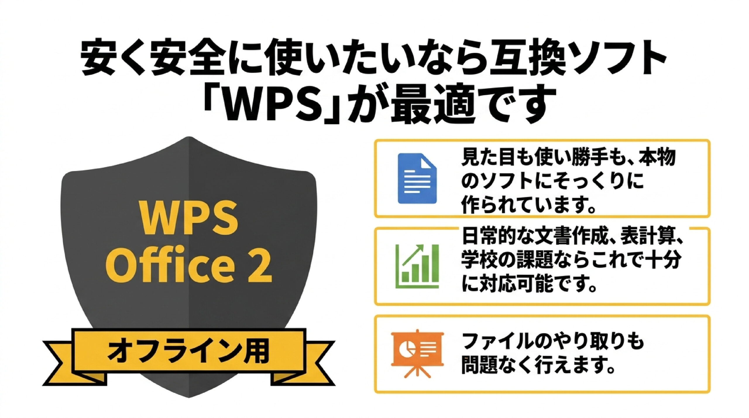 目的で決める、2つの分かれ道(マイクロソフト指定 vs 互換ソフト) 仕事・大学用と家庭用でのOfficeソフトの選び方の分かれ道